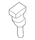 986303J000 - Body: Washer Nozzle for Genesis: Electrified G80, G80, G90 | Hyundai: Azera, Equus, Genesis, Genesis Coupe, Santa Fe, Santa Fe Sport, Santa Fe XL, Veracruz Image