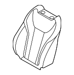 52108079536 - Body: Seat Back Cover for BMW: i4 Image
