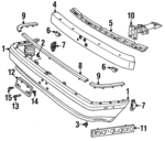 4515315 - Body: Bumper Cover for Mopar Image