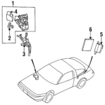 4767196E00 - : Relay Cover for Nissan: 240SX Image