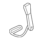 888400W000J4 - : 2007-2009 Hyundai Santa Fe - Buckle for Hyundai: Santa Fe Image