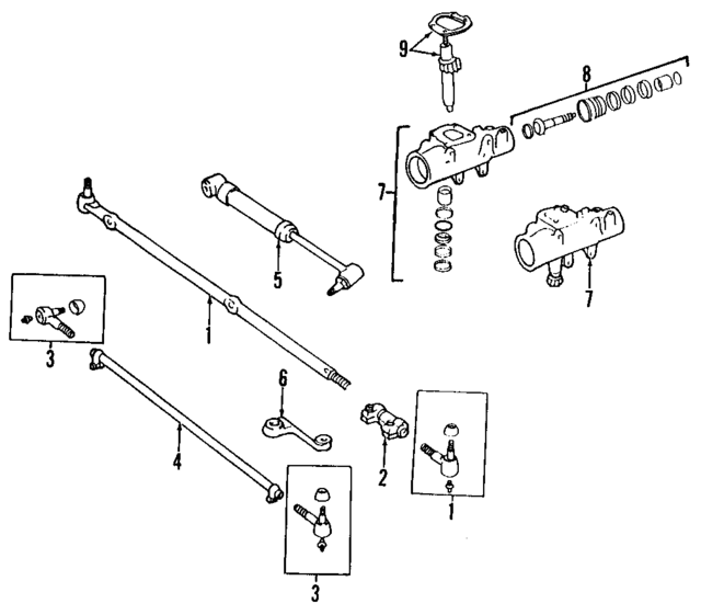 R2088386AE - Steering: Steering Gear Box for Mopar Image