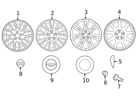 Wheels for 2009 Hyundai Genesis #0