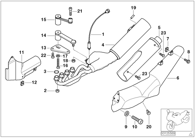 18221465046 - : Cover for BMW-Motorrad Image