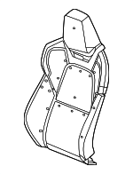 95C898030C - Body: Seat Back Pad for Porsche Image