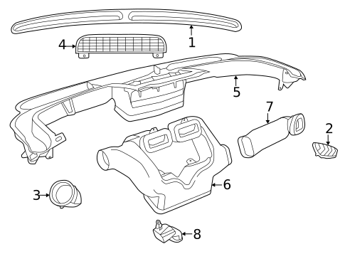 Ducts for 2019 Fiat 500 #0