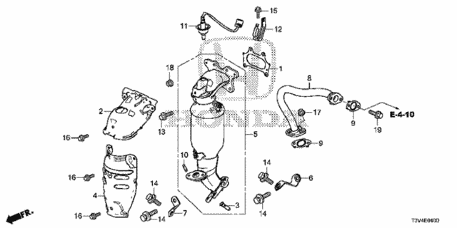 Converter for 2014 Honda Accord #0