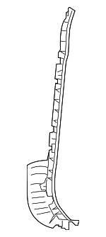 6231553040C0 - Body: Opening Trim for Lexus: IS200t, IS250, IS300, IS350, IS500 Image