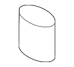 7P0121365 - Cooling System: Radiator Upper Insulator for Audi Image