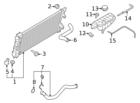 Radiator & Components for 2022 Ford F-150 #0