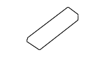 91501S70003 - Body: Lift Gate Glass Fastener for Honda Image
