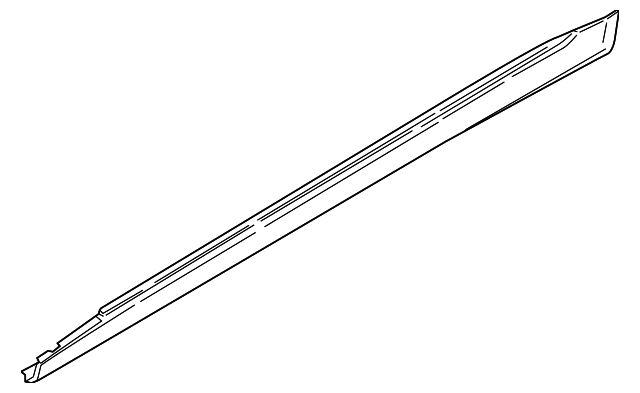 Rocker Molding - BMW (51777408299)