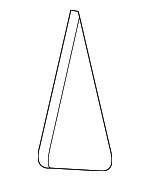 YL8Z78255A18BAA - Body: Corner Molding for Ford: Escape | Mercury: Mariner Image