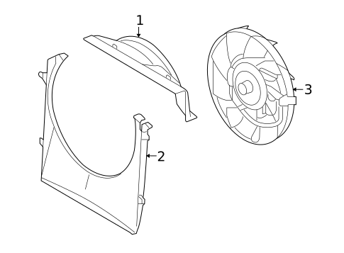 Cooling Fan for 2016 Land Rover LR4 #0