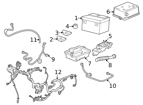 Battery for 2006 Isuzu i-280 #0
