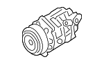 64525A58A52 - HVAC: Compressor for BMW: 530i, 540i, 750i, 750i xDrive, 760i xDrive, Alpina B7, Alpina B8 Gran Coupe, Alpina XB7, M5, M550i xDrive, M8, M8 Gran Coupe, M850i xDrive, M850i xDrive Gran Coupe, X5, X6, X7 Image