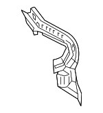 5314B098 - Body: Inner Pillar for Mitsubishi: Outlander Image