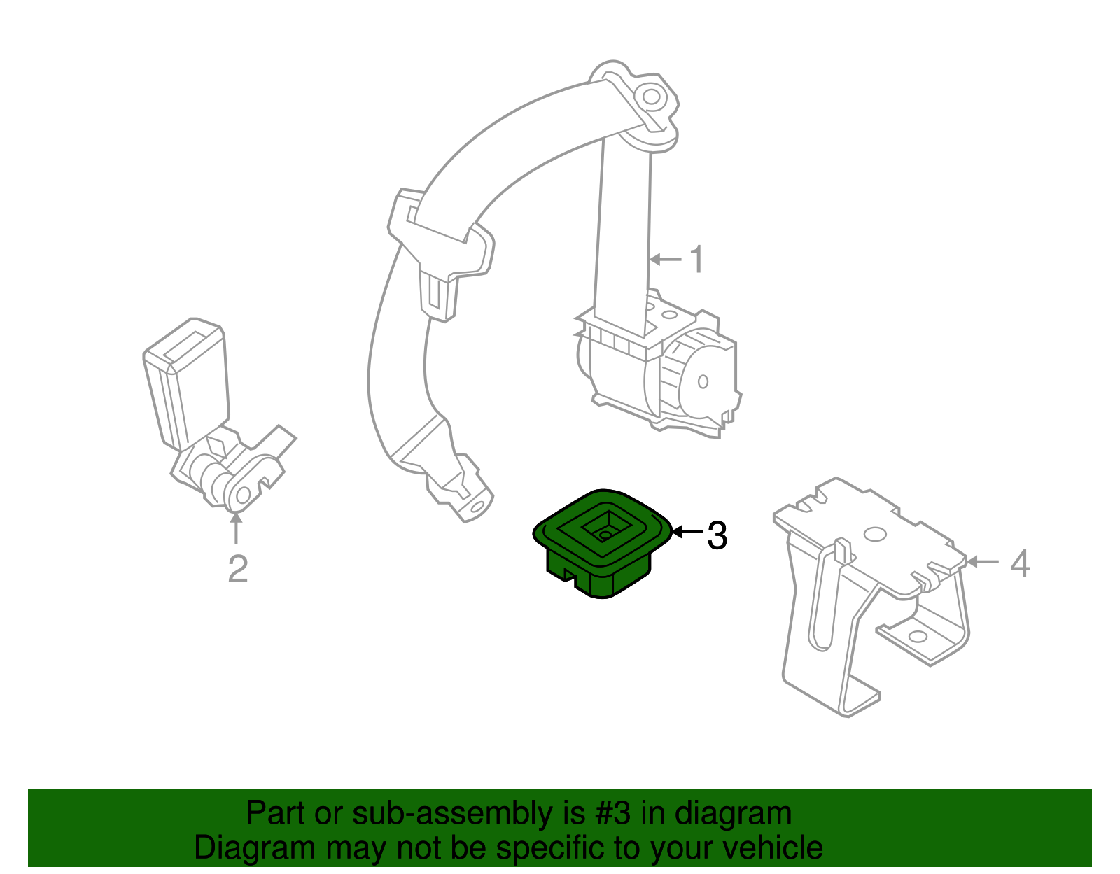 Child Seat Bracket - BMW (72-14-7-148-671)