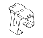 72147125717 - Electrical: Child Seat Bracket Bracket for BMW: 645Ci, 650i, M6 Image
