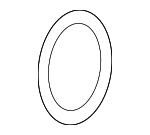 XR85431 - Cooling System: Water Pipe O-Ring for Jaguar Image