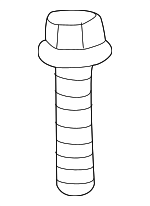 AJ85846 - : Inlet Pipe Mount Bolt for Jaguar Image