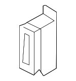 4KL820901A6PS - Body: Dashboard Air Vent for Audi Image