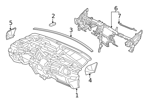 Instrument Panel for 2013 Honda Civic #0