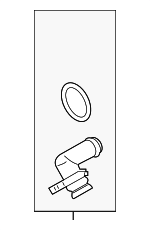 9A712108900 - Cooling System: Connector Pipe for Porsche Image