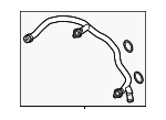 PAB121071 - Cooling System: Tube for Porsche Image
