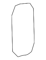 1J0867468B41 - Body: Lock for Volkswagen: Golf, Golf Alltrack, Golf SportWagen, Jetta, Passat, Tiguan, Tiguan Limited Image