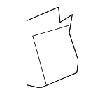 WHT003482 - Body: Quarter Panel Trim Panel Nut for Volkswagen Image