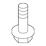 865793K000 - Body: Bumper Cover Bolt for Genesis: Electrified GV70, GV60, GV70, GV80, GV80 Coupe | Hyundai: Accent, Azera, Elantra, Elantra Coupe, Elantra GT, Elantra N, Equus, Genesis Coupe, Ioniq, Ioniq 5, Ioniq 6, Kona, Kona Electric, Kona N, Palisade, Santa Cruz, Santa Fe, Santa Fe Sport, Santa Fe XL, Sonata, Tucson, Veloster, Veloster N, Venue Image