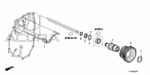 22750RXH010 - Transmission - Automatic: PIPE, LUBRICATION for Acura Image