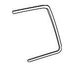 ZZP050810 - Body: Window Molding for Mazda: B2300, B2500, B3000, B4000 Image