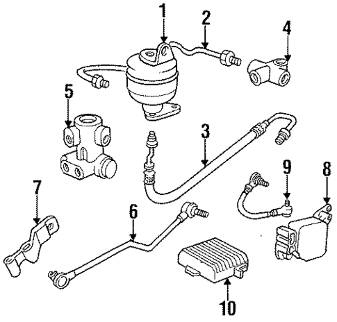 Auto Leveling Components for 1994 BMW 750iL #0