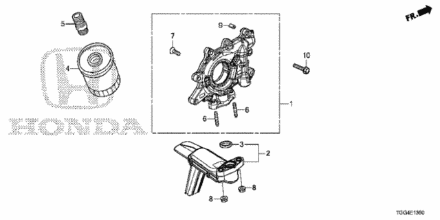 Oil Pump for 2018 Honda Civic #0