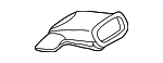 2028300044 - HVAC: Cabin Air Intake Duct for Mercedes-Benz Image