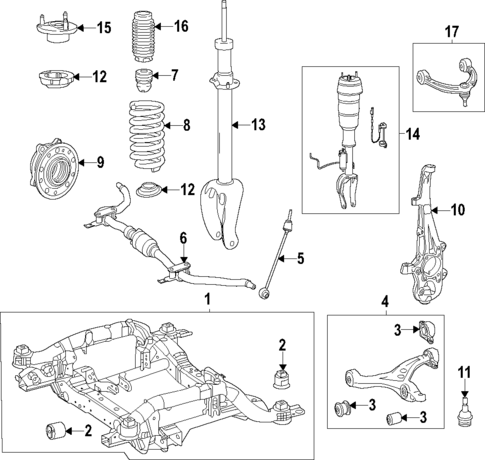 Suspension Components for 2022 Mercedes-Benz GLE 450 SUV #2
