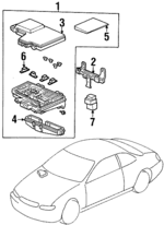 38252SV4003 - : Lower Cover for Acura Image