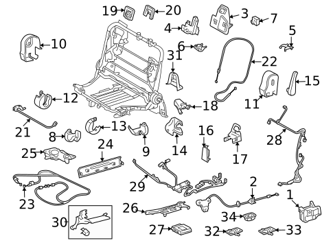 Third Row Seats for 2010 Lexus LX570 #1