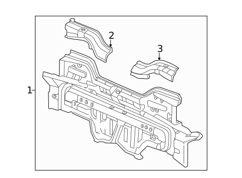 Rear Body for 2003 Acura RSX #0