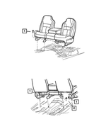 6505401AA - Interior Trim: Screw And Washer for Dodge: Ram 1500, Ram 2500, Ram 3500 Image