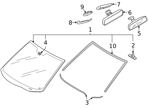 Moldings for 2013 Mazda CX-9 #0