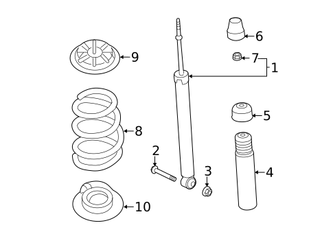 Shocks & Components for 2016 Nissan Juke #0
