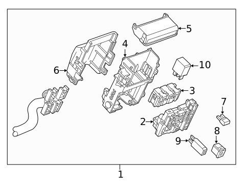 Fuse & Relay for 2015 Chevrolet Impala #1