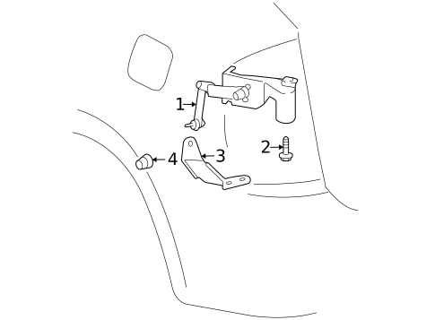 Ride Control Components for 2005 Toyota Prius #0