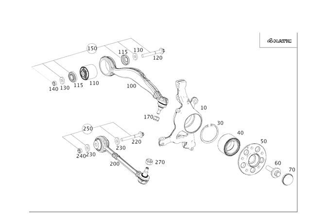 2123330397 - Front Axle: Sealing Bellows for Mercedes-Benz: CLS400, CLS550, CLS63 AMG, CLS63 AMG S, E250, E350, E550 Image image