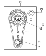6101062 - 3.8L Gas; Engine: Hex Head Bolt, Mounting for Mopar Image image