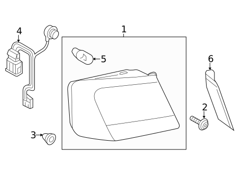 Bulbs - Chassis for 2015 Audi A6 Quattro #3