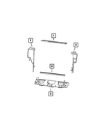 68223551AA - : Air Inlet Baffle, Right for Jeep: Grand Cherokee Image